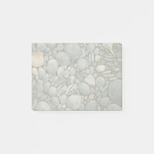 Strandstenen schelpen steentjes rotsen schilderen post-it® notes