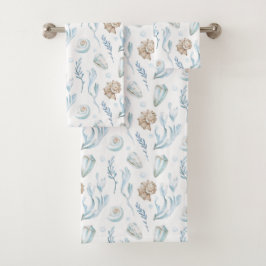 Strandstijl maritieme kust bad handdoek
