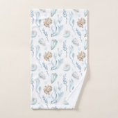 Strandstijl maritieme kust bad handdoek (Handdoek)