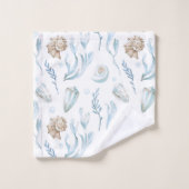 Strandstijl maritieme kust bad handdoek (Wasdoekje)