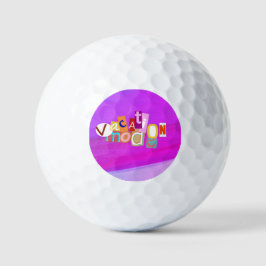 Strandstijl Retro Vakantie Modus Golfballen