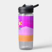 Strandstijl Retro Vakantie Modus Waterfles (Links)