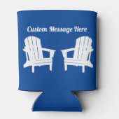 Strandstoel Bier Koeler - Retro Ontspanning Koozie (Achterkant)