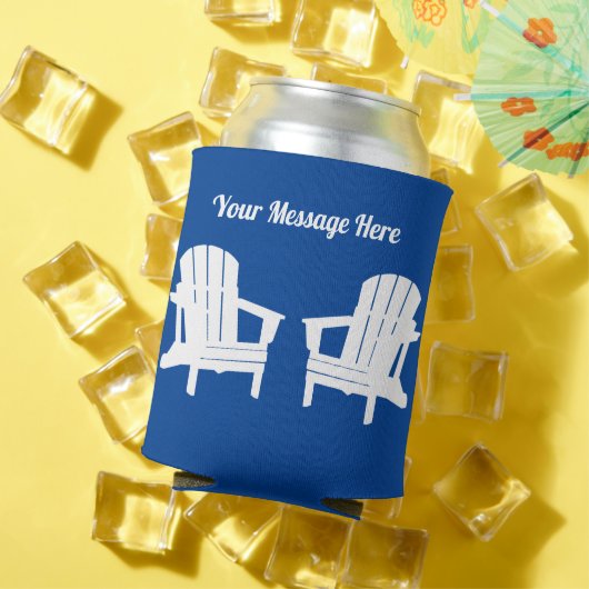 Strandstoel Bierkoeler - Retro Relaxatie Koozie (Insitu Zomer)
