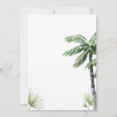 Strandstoel, Parasol Palm Kaart (Achterkant)