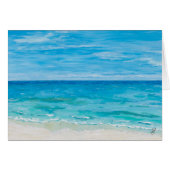 Strandstoel schilderen, voel je beter kaart (Voorkant Horizontaal)