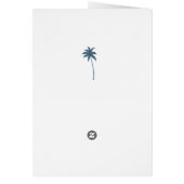 Strandstoel zonsondergang gelukkig pensioen (Achterkant)