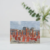 Strandstoelen Briefkaart (Staand voorkant)