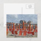 Strandstoelen Briefkaart (Voorkant / Achterkant)