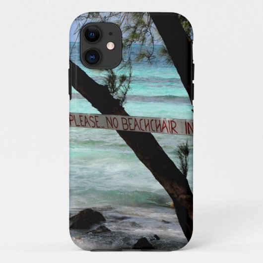 Strandstoelen Rum Point Grand Cayman Case-Mate iPhone Case (Achterkant)