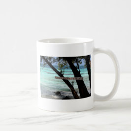 Strandstoelen Rum Point Grand Cayman Koffiemok