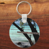 Strandstoelen Rum Point Grand Cayman Sleutelhanger (Voorkant)