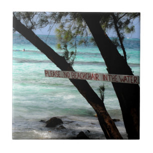 Strandstoelen Rum Point Grand Cayman Tegeltje