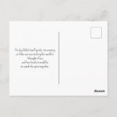 Strandstoelen Zonsondergang Kust Oceaan Vakantie Briefkaart (Achterkant)