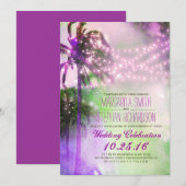 strandstralen strandbruiloft uitnodigen kaart (Voorkant / Achterkant)