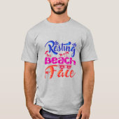 strandstrand t-shirt (Voorkant)