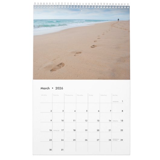 strandt kalender #1 (middelgroot A3) (Mar 2026)
