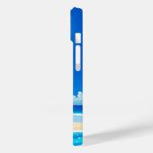 Strandtafereel achter wolken telefoon Case-Mate iPhone case (Achterkant / Links)