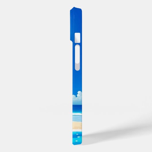 Strandtafereel achter wolken telefoon Case-Mate iPhone case (Achterkant / Links)