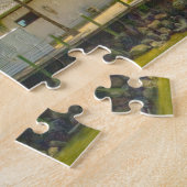 Strandtafereel Amerikaans Samoa. Legpuzzel (Zijkant)