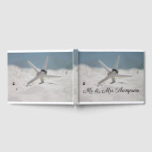 Strandtafereel met zeesterren gastenboek (Volledig)