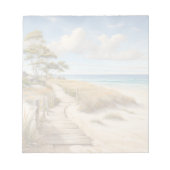 Strandtafereel Notitieblok (Voorkant)