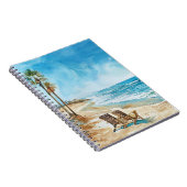 Strandtafereel Notitieboek (Rechterzijde)