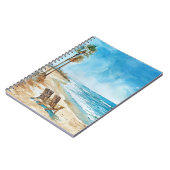 Strandtafereel Notitieboek (Linkerzijde)
