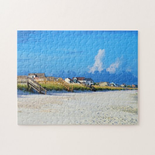 Strandtafereel South Carolina. Legpuzzel (Horizontaal)