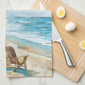 Strandtafereel Theedoek (Quarter Fold)