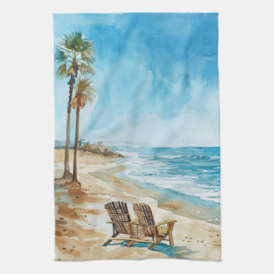Strandtafereel Theedoek