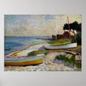 Strandtafereel van Glackens Poster (Voorkant)