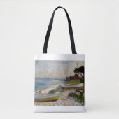 Strandtafereel van William Glackens Tote Bag (Voorkant)