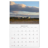 Strandtaferelen van de North Carolina Kalender (Mar 2027)