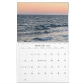 Strandtaferelen van de North Carolina Kalender (Feb 2027)