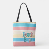 Strandtas 'Beach Bum' Tote Bag (Achterkant)