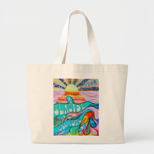 Strandtas Grote Tote Bag (Voorkant)