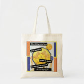 Strandtas met grappige  zomerscène tote bag (Voorkant)