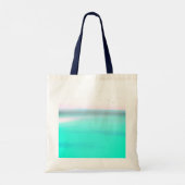 Strandtas met personaliseerbare naam tote bag (Achterkant)