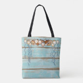 Strandtas Schelpen Tote Bag (Achterkant)