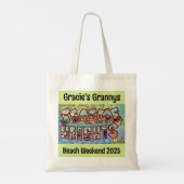 Strandtas Seaside Heights NJ Tote Bag (Achterkant)