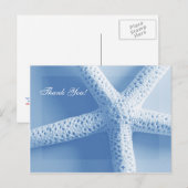 Strandthema Dank u Briefkaarten (Voorkant / Achterkant)