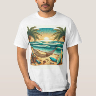 Strandthema T-shirt