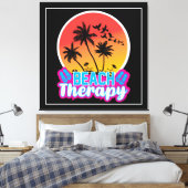 Strandtherapie-18920 Canvas Afdruk (Insitu (Slaapkamer))