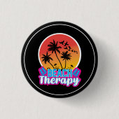 Strandtherapie-18920 Ronde Button 3,2 Cm (Voorkant)