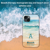 Strandtherapie in Ocean Summer Vibes Monogram Case-Mate iPhone Case
