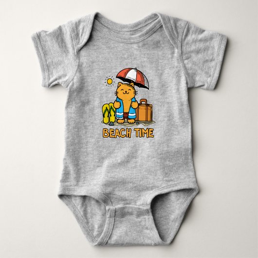 Strandtijd 1 romper (Voorkant)