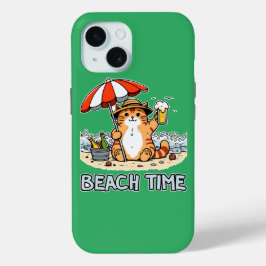 Strandtijd 2 iPhone 15 case