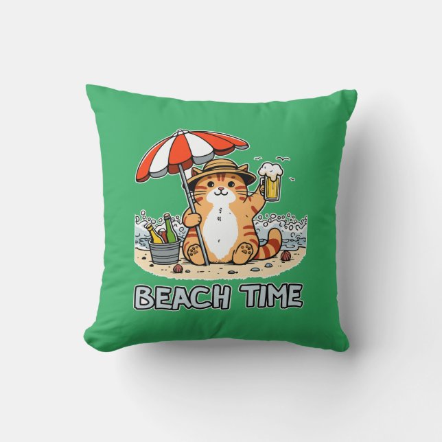 Strandtijd 2 kussen (Voorkant)