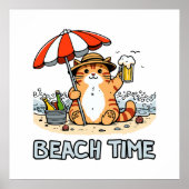 Strandtijd 2 poster (Voorkant)